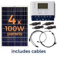 Grape Solar 0.4-kW Off-Grid Solar Electric Power Kit